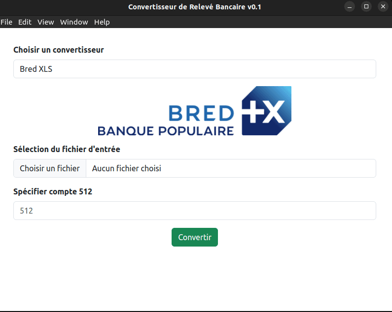 Convertisseur Bancaire