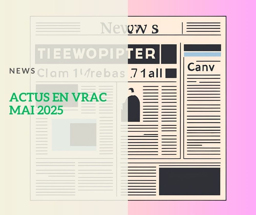 Actus en vrac mai 2025