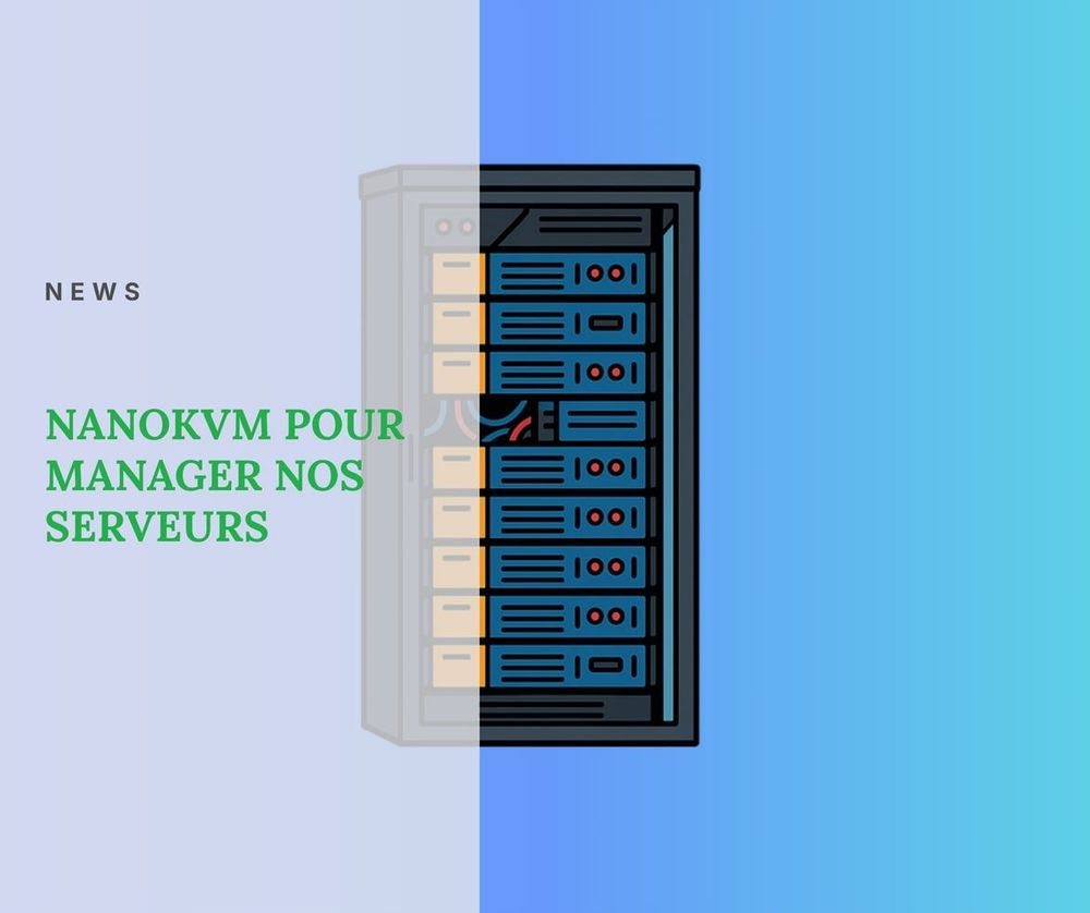 Un nano kvm pour manager mon serveur