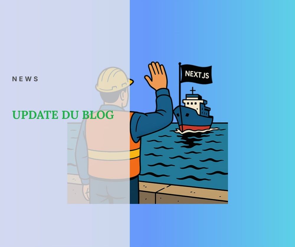 Update du blog: bye bye NextJS, bonjour Go