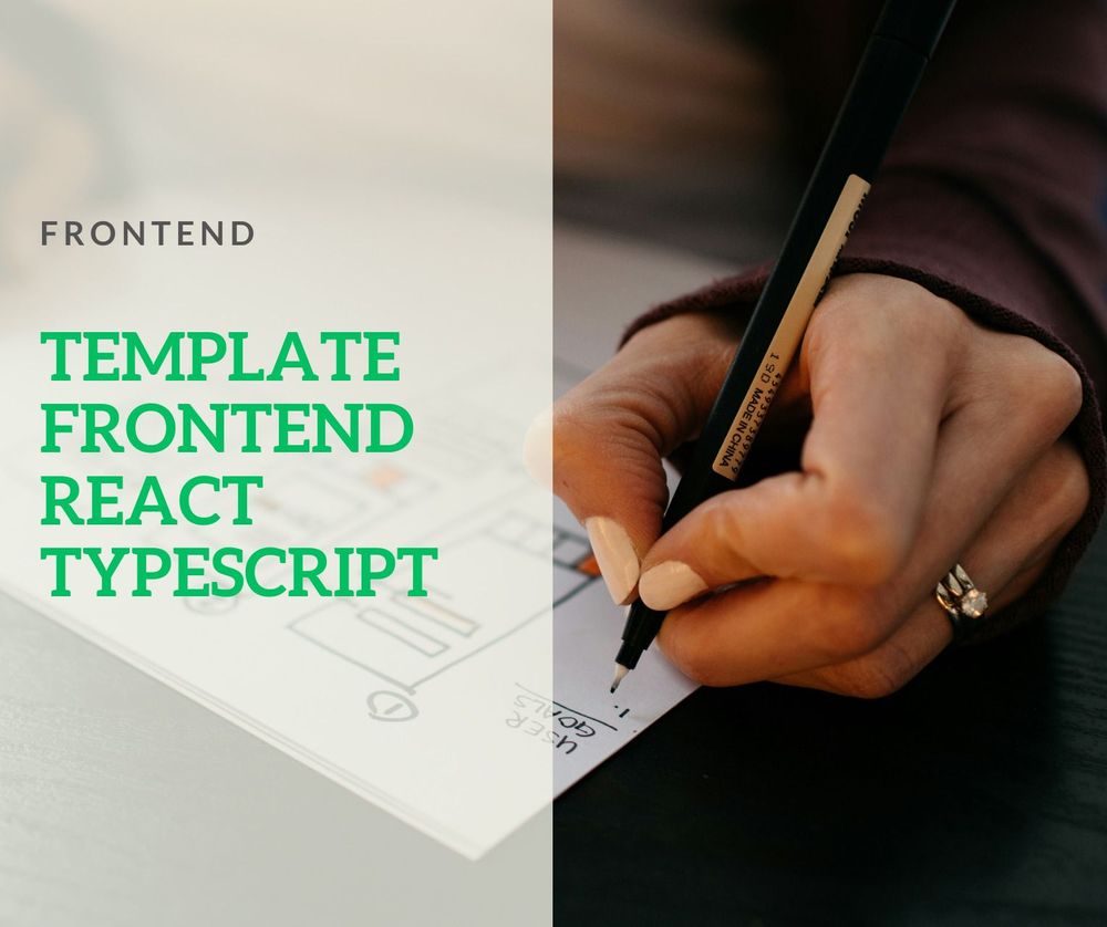 Un template frontend React Typescript