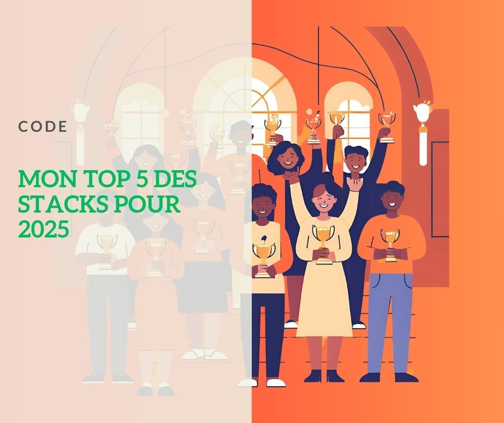 Mon top 5 des technos pour lancer rapidement un projet en 2025