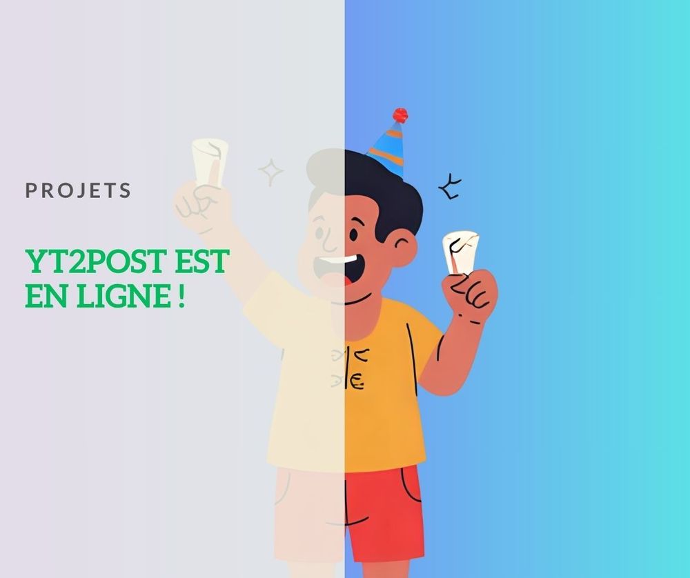 Yt2Post est en ligne !